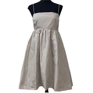 H&M Light Taupe Mini Dress (Size Medium)